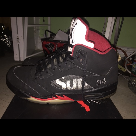 Supreme 5s size 13 used - Picture 2 of 4